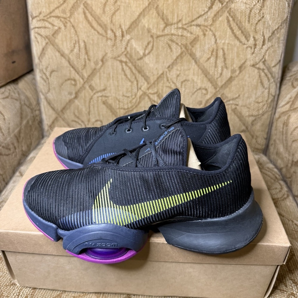 Nike Womens Air Zoom Superrep 2 Black Red Plum CU5925-010 Women's 8.5 Training